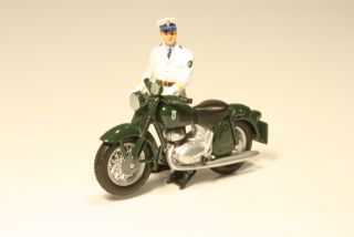 DKW RT350 "Polizei" & figur, dark green