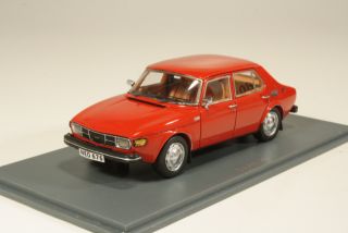 Saab 99 4d 1975, punainen