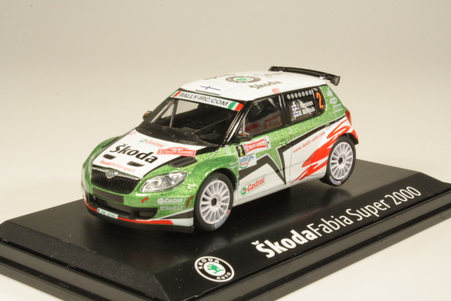Skoda Fabia S2000, SanRemo 2010, J.Hänninen, no.2