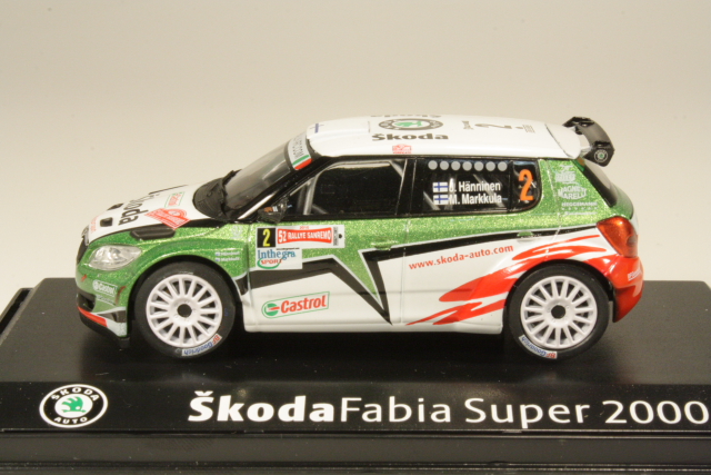Skoda Fabia S2000, SanRemo 2010, J.Hänninen, no.2