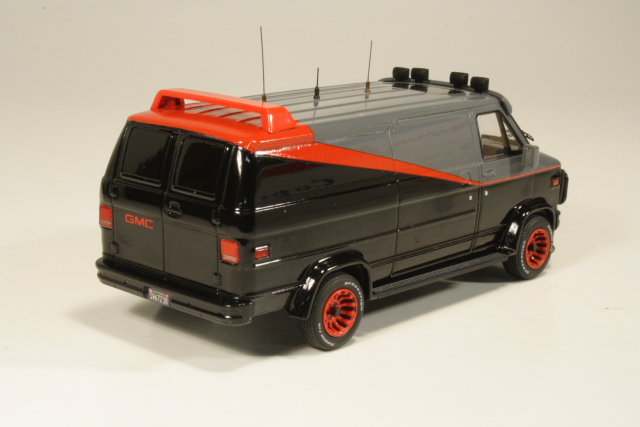 GMC Panel Van "A-Team Classic TV Series", musta
