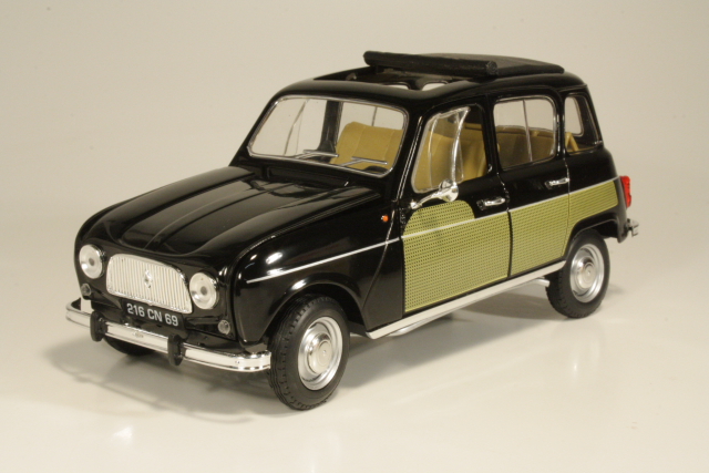 Renault 4L Parisienne 1963, black/yellow