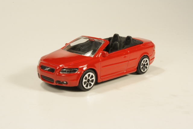 Volvo C70 Cabriolet open, red