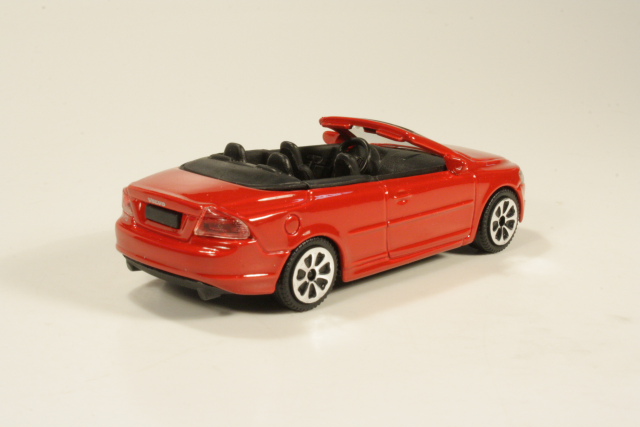 Volvo C70 Cabriolet open, red