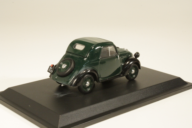 Fiat 500A Topolino 1936, tummanvihreä - Sulje napsauttamalla kuva