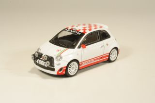 Fiat 500 Abarth R3T 2011, white/red