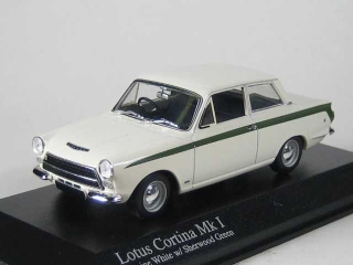 Ford Cortina Lotus Mk1 1963, valkoinen