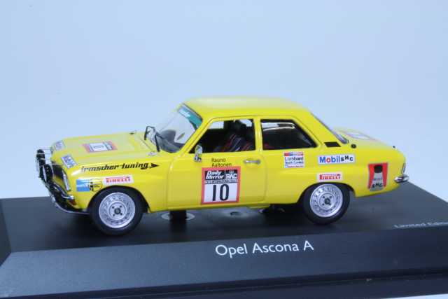 Opel Ascona A "Irmscher", RAC 1973, R.Aaltonen, no.10