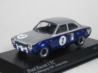 Ford Escort Mk1 TC, 500km Nurburgring 1968, G.Mitter, no.2