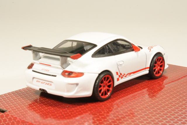 Porsche 911 GT3 RS 2010, valkoinen - Sulje napsauttamalla kuva