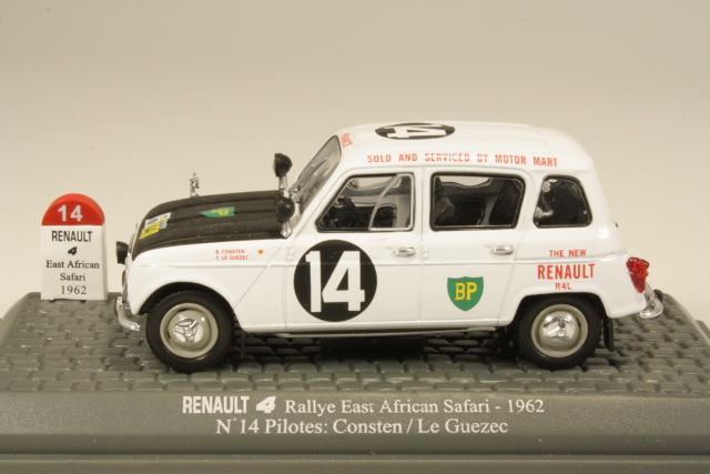 Renault 4, East African Safari 1962, B.Consten, no.14