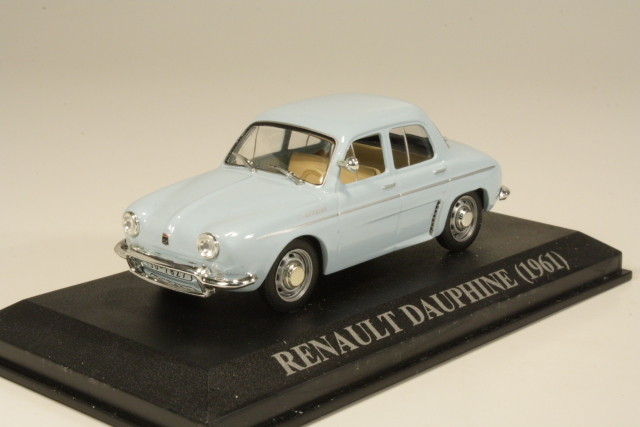Renault Dauphine 1961, vaaleansininen - Sulje napsauttamalla kuva