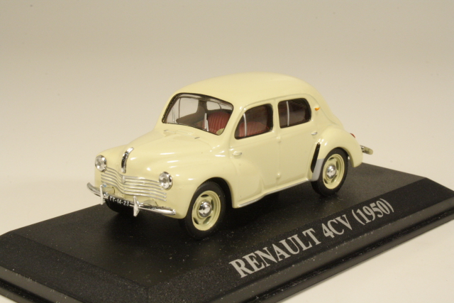 Renault 4CV 1950, light yellow