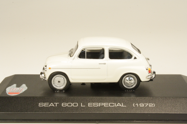 Seat 600L Especial 1972, white