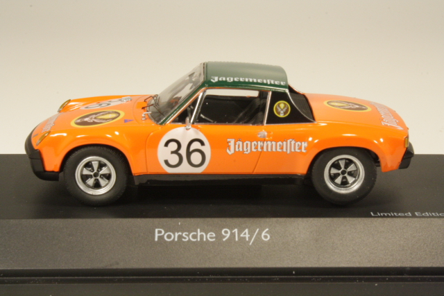 Porsche 914/6 GT "Jaegermeister" no.36, orange
