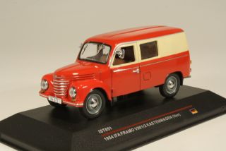 IFA Framo V901/2 Kastenwagen 1954, punainen/keltainen - Sulje napsauttamalla kuva