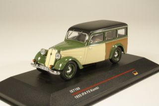 IFA F8 Kombi 1955, vihreä/keltainen