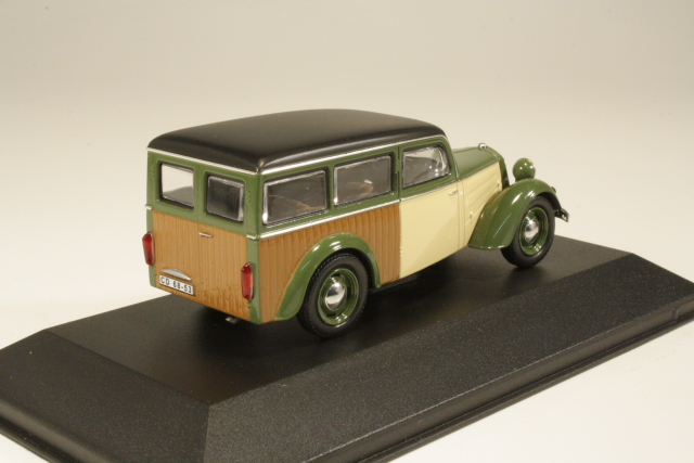IFA F8 Kombi 1955, vihreä/keltainen