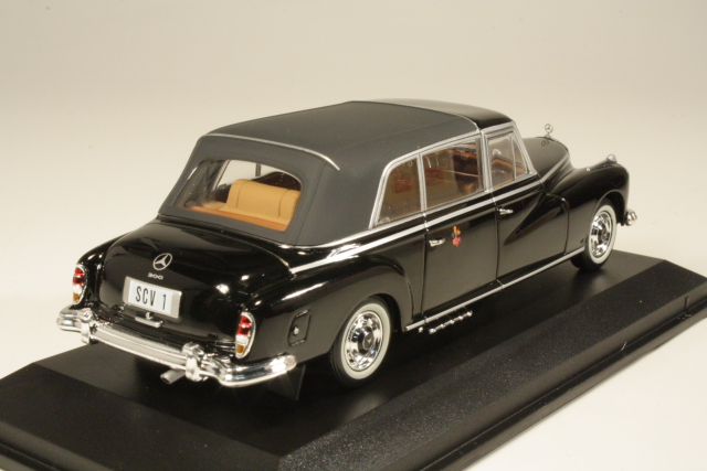 Mercedes 300D Landaulet 1960 State City of Vatican, musta