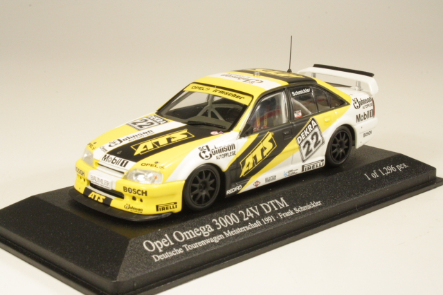 Opel Omega 3000 24V "ATS", DTM 1991, F.Schmickler, no.22 - Sulje napsauttamalla kuva