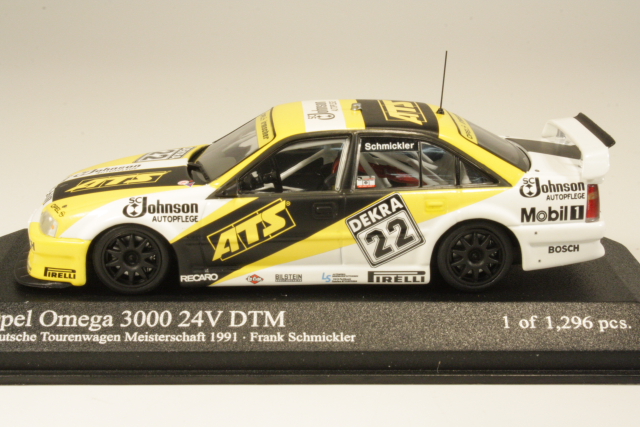 Opel Omega 3000 24V "ATS", DTM 1991, F.Schmickler, no.22 - Sulje napsauttamalla kuva