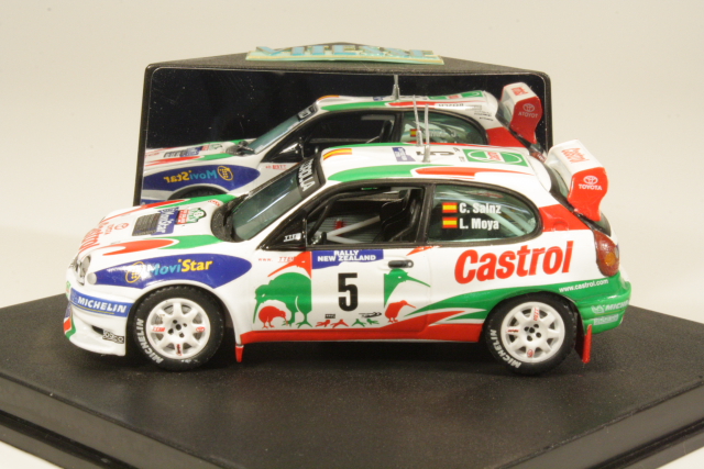 Toyota Corolla WRC, New Zealand 1998, C.Sainz, no.5