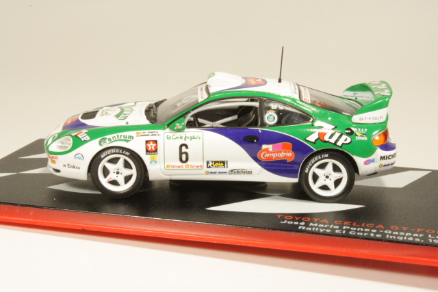 Toyota Celica GT-Four ST205, El Corte Ingles 1996, Ponce, no.6