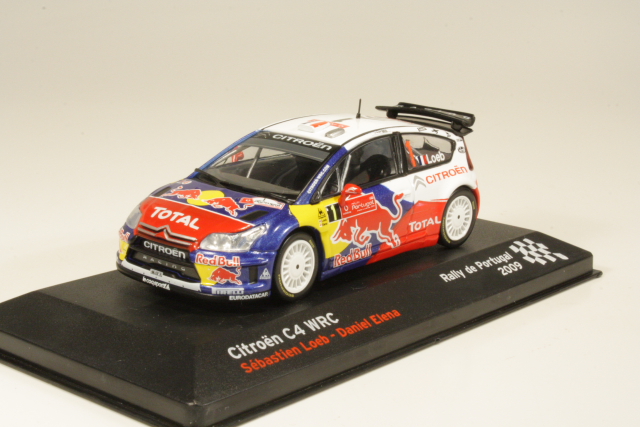 Citroen C4 WRC, Portugal 2009, S.Loeb, no.1