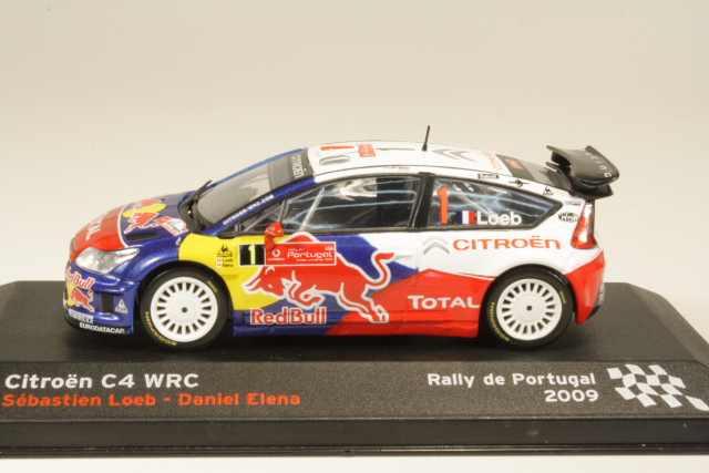 Citroen C4 WRC, Portugal 2009, S.Loeb, no.1