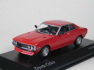 Toyota Celica (TA22) 1975, punainen - Sulje napsauttamalla kuva