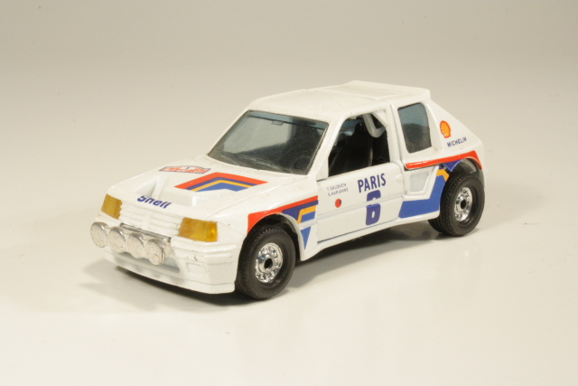 Peugeot 205 T16, Monte Carlo 1985, T.Salonen, no.6
