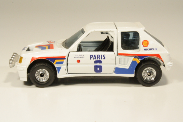 Peugeot 205 T16, Monte Carlo 1985, T.Salonen, no.6