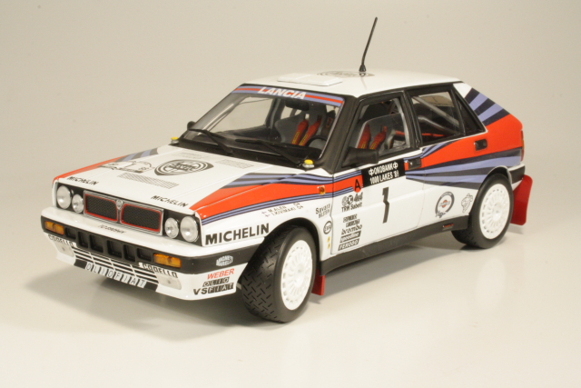 Lancia Delta HF Integrale 8V, Finland 1988, M.Alen, no.1