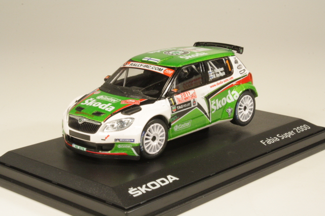 Skoda Fabia S2000, MonteCarlo 2011, J.Hänninen, no.1