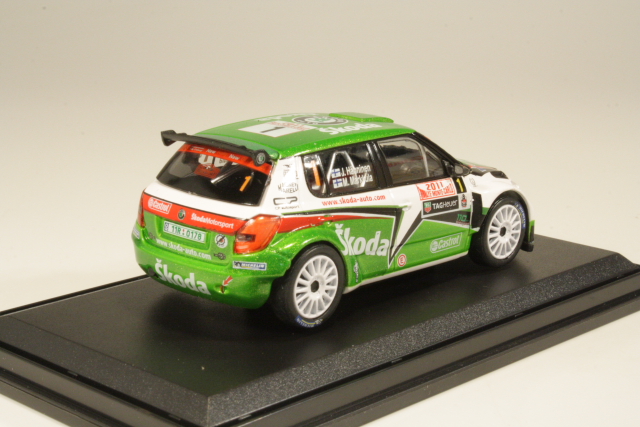 Skoda Fabia S2000, MonteCarlo 2011, J.Hänninen, no.1