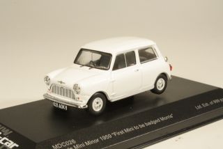 Morris Mini Minor 1959 (621AOK), valkoinen - Sulje napsauttamalla kuva