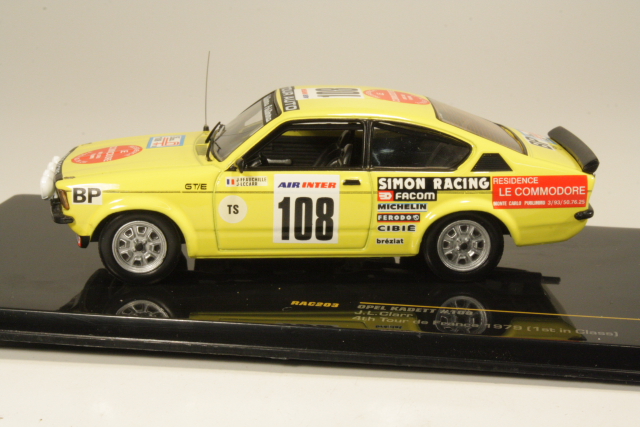 Opel Kadett GT/E, Tour de France 1979, J.L.Clarr, no.108