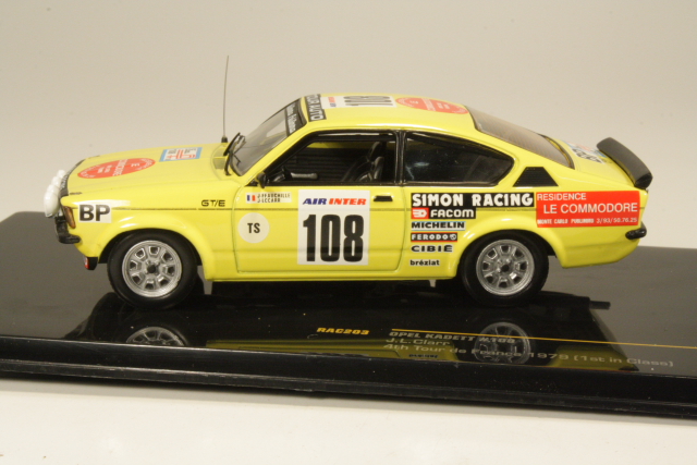 Opel Kadett GT/E, Tour de France 1979, J.L.Clarr, no.108 - Sulje napsauttamalla kuva