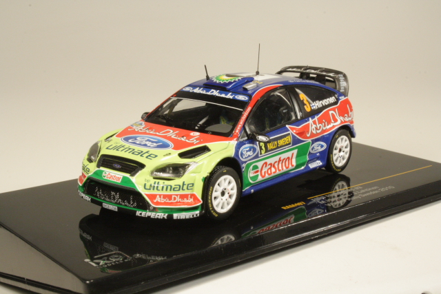 Ford Focus WRC, 1st. Sweden 2010, M.Hirvonen, no.3
