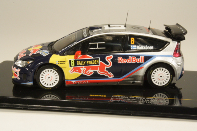 Citroen C4 WRC, Sweden 2010, K.Raikkonen, no.8 - Click Image to Close