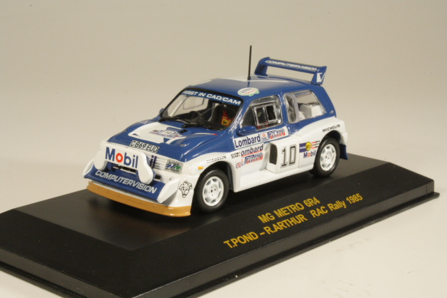 MG Metro 6R4, RAC 1985, T.Pond, no.10