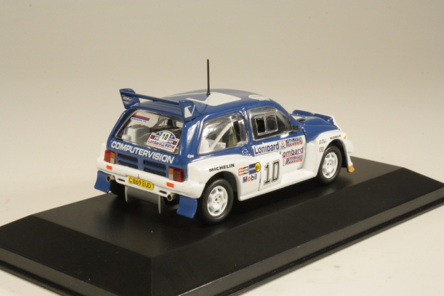 MG Metro 6R4, RAC 1985, T.Pond, no.10 - Sulje napsauttamalla kuva