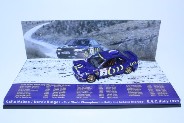 Subaru Impreza WRC, RAC 1993, C.McRae, no.2