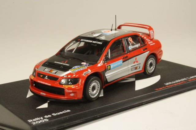 Mitsubishi Lancer WRC, Sweden 2005, H.Rovanperä, no.9
