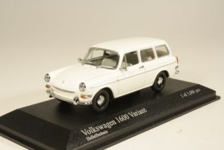 VW 1600 Variant 1966, valkoinen