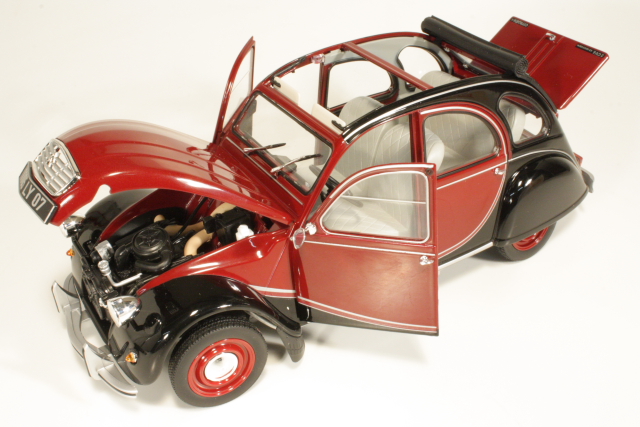 Citroen 2CV Charleston 1982, red/black - Click Image to Close