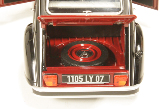 Citroen 2CV Charleston 1982, red/black - Click Image to Close