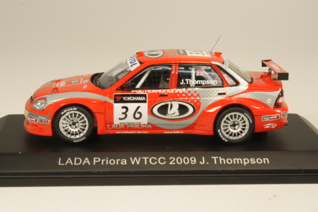 Lada Priora 2170, WTCC 2009, J. Thompson, no.36