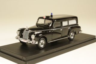 Mercedes 300 Swiss Ambulance Police 1958, musta