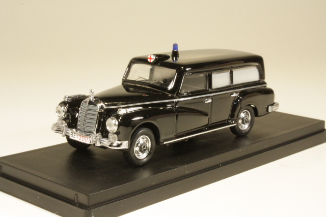 Mercedes 300 Swiss Ambulance Police 1958, black
